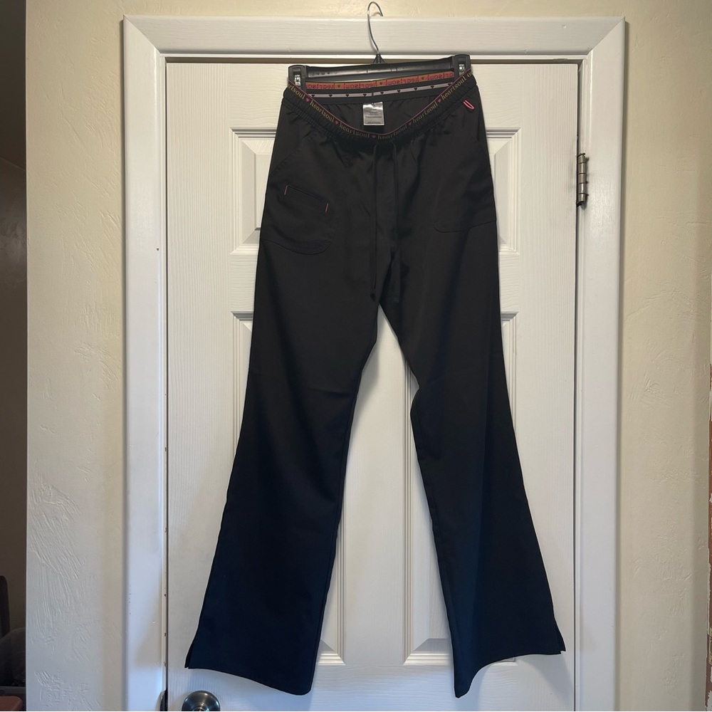HeartSoul Black Scrub Pants Size S